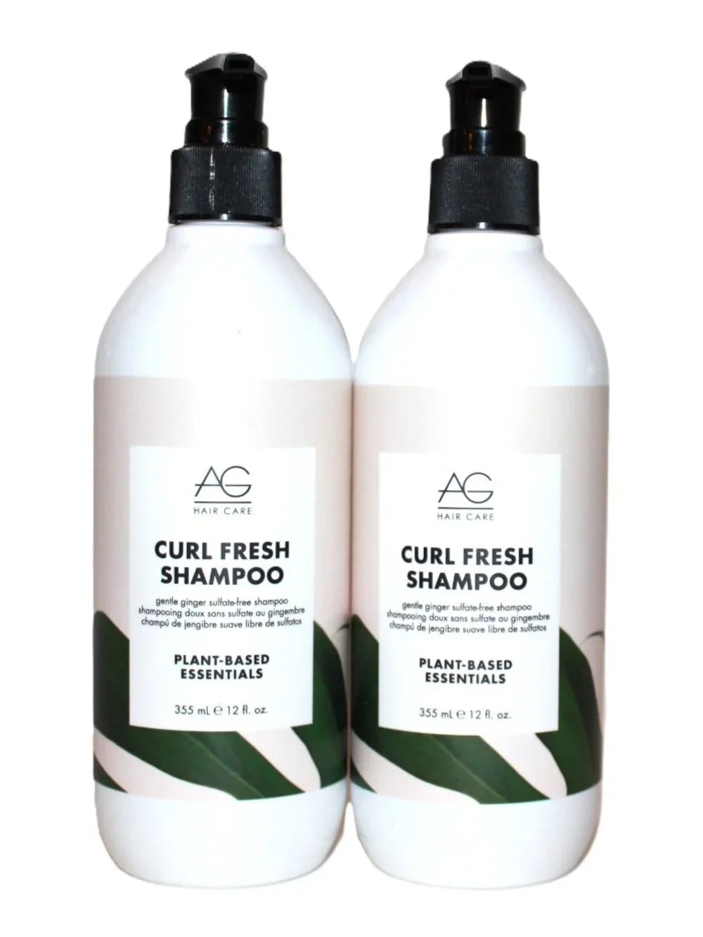 AG Hair Care Curl Fresh Shampoo 12 oz, Pack of 2
